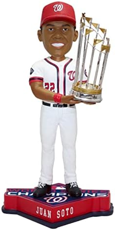 Хуан Soto Вашингтон Државјани 2019 Светската Серија на Шампионите Bobblehead MLB