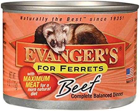 Evangers Говедско Месо Може Да Ferret Храна (12 Парчиња), Една Големина