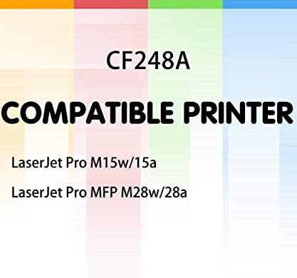 (1-Pack) Компатибилен 48A CF248A Тонер Кертриџ 248A Користи за HP Laserjet Pro HP Laserjet Pro M15w M15a M16a M16w MFP M29w MFP M29a