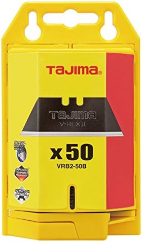 Tajima VRB2-50B V-РЕКС II Премиум Калено Челик Комунални Нож Ножеви, 50-Пакет
