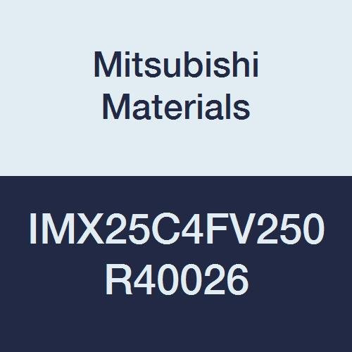Мицубиши Материјали IMX25C4FV250R40026 Карбид Exchangeable Главата Крајот Мелница со Од Coolant Дупка за Висока Ефикасност Обработка,