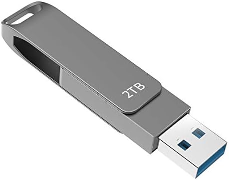2TB-USB 3.0 стик - Прочитајте Брзина до 100MB/Sec усб 2TB Memory Stick 2000GB Пенкало Диск 2TB Вртливата Метал Стил Keychain Дизајн