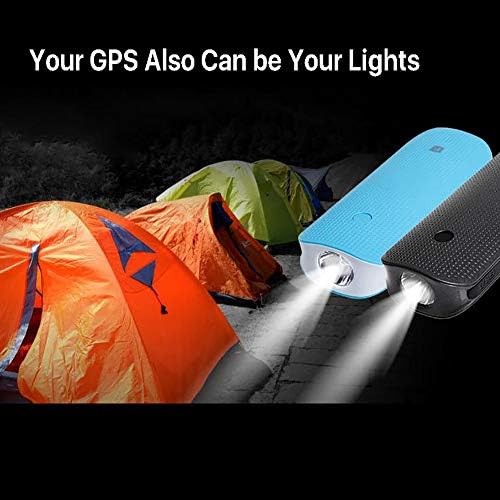 YJPQ GPS Tracker за Деца Постари Отворено Анти-Изгубени Mountaineering Пешачење Следење на Уредот USB Полнење Пренослива Светилка
