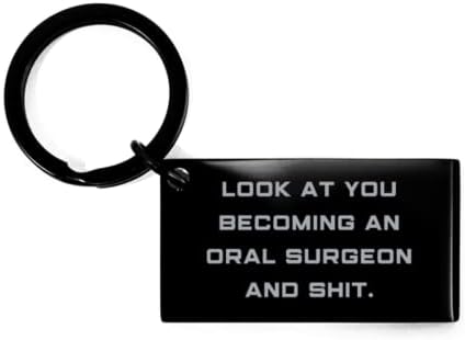 Погледне во Вас да Стане Орален Хирург и Срања. Keychain, Орален Хирург, Убаво Подароци за Орален Хирург