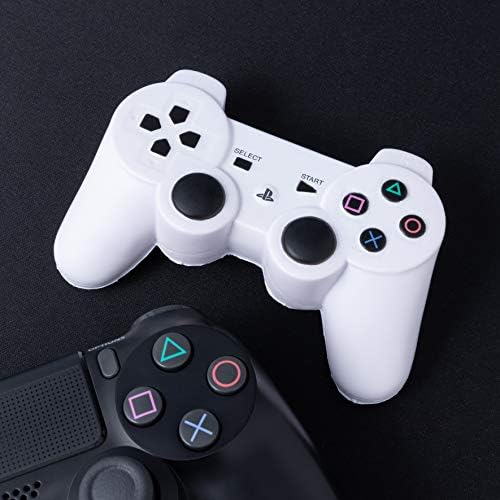 Paladone PS5 Бела Контролер Стрес Топка - Официјално Лиценцирани PlayStation Стока