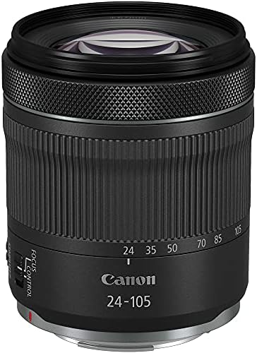 Canon EOS R5 Mirrorless Дигитална Камера 45MP CMOS Сензор со АНТЕНСКИ 24-105mm f/4-7.1 STM Леќа + Планината Адаптер + A-Cell Додатоци