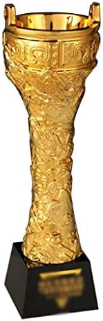 Трофеј Трофеи Злато Динг Tian Li Ди Дома Декорација Смола позлатени Креативни Трофеи, Медали & Награди (Боја : Злато, Големина :