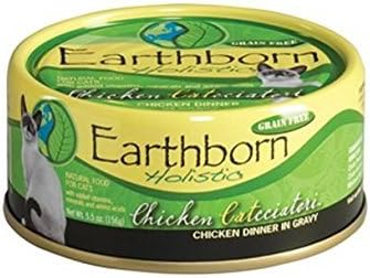 Earthborn Холистички Мокра Мачка Храна Различни Пакет - 4 Вкусови (Каталина Фати, Харбор Жетвата, Пилешко Catcciatori, и Монтереј