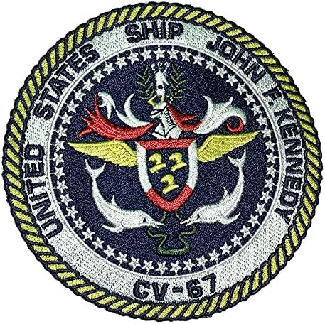 USS Џон Ф. Кенеди CV-67 Patch – да се Шие На