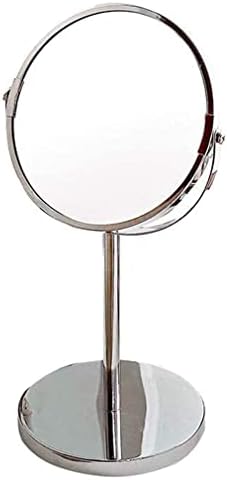 Шминка Огледало Шминка Суета Огледало Десктоп Двете Еднострани Убавина во Огледало Зголемување Козметички Огледало 360° Вртливата