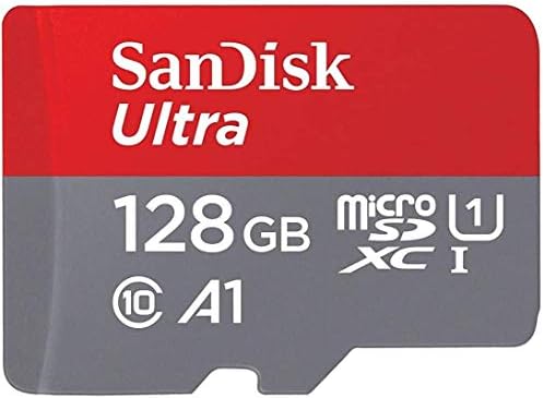 Ултра 128GB MicroSDXC Работи за Зен-Мобиле P40 Плус Потврдена од страна на SanFlash и SanDisk (A1/C10/U1/8k/120MBs)