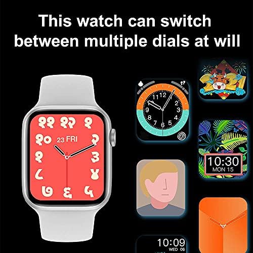 YLB Smart Watch Мажите Bluetooth Повик Оригинални W66 Безжичен Полнач на Жените Smartwatch 2021 1.69 инчи, (Боја : Црна)