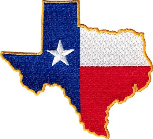Тексас Знаме Држава отсече - Везени На Железо или да се Шие На Далноводи