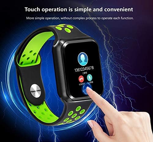 DFFFGGX Фитнес Тракер, Smart Watch отчукувањата на Срцето Следење на Активност Tracker,IP67 Водоотпорен 15 Дена Долго Чекање со Чекор