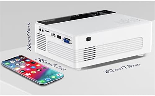 XZJJZ HD 150 Инчи домашно Кино Преносни LED Видео Мини Проектор за на Мобилен Телефон 1080P 3D 4K Проектор (Боја : C520 додадете