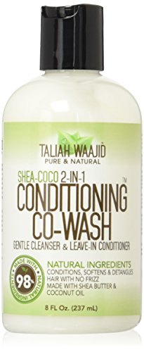 Taliah Waajid Шеј-Коко Климатизација Ко-Миење, 8 оз - се Користи како Оставете-во средството за смекнување на косата или Cowash -