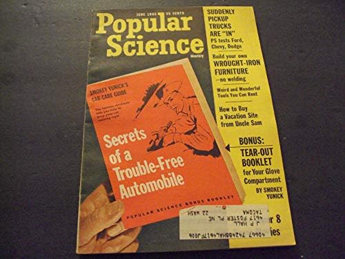 Популарната Механика јуни 1965 Тајни на непроблематична Автомобил, Алатки