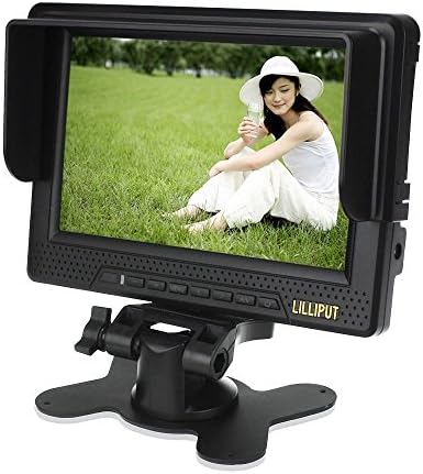 Lilliput 668GL 70NP/H/Y 7 On-камера Областа HD Следење На dslr фото со HDMI Ypbpr и Композитни на Текст