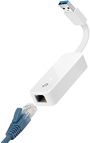 TP-Link да USB Ethernet Адаптер, Количка за USB 3.0 да 10/100/1000 Gigabit Ethernet LAN Мрежа Адаптер, Поддршка на Windows 10/8.1/8/7/Vista/XP