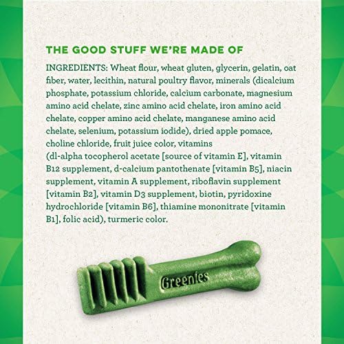 Greenies Стоматолошки Chews Вредност Големина Када 144ct 36oz Редовни (4 x 36oz)