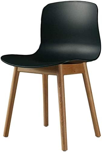 HZYDD Столици Домаќинство Стол Мултифункционален Pp Пластични Седишта Дрво Боја Нога Столче Поместена Водоотпорен Канцеларија Стол