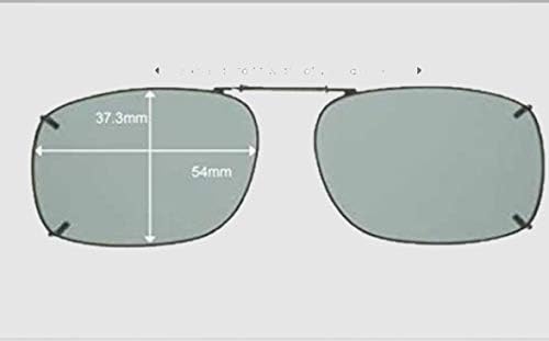 Соларни Shield 54 Rec 1 Целосна Рамка Сива Поларизирана Клип на очила за сонце