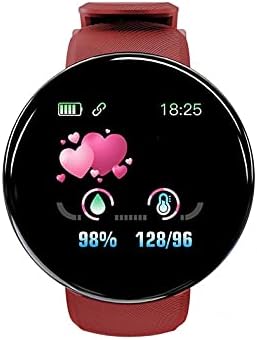 LULUZ Smart Watch, 1.44 инчен Надгради Екран Smartwatch, Спиење Следи Водоотпорен Види, Мажи Жени Активност Фитнес Тракер Види, Спортски