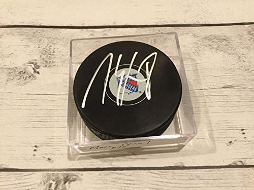 Марк Staal Autographed NY Њујорк Ренџерс Хокеј дух пакостник Потпишан од г - Autographed NHL Пакови