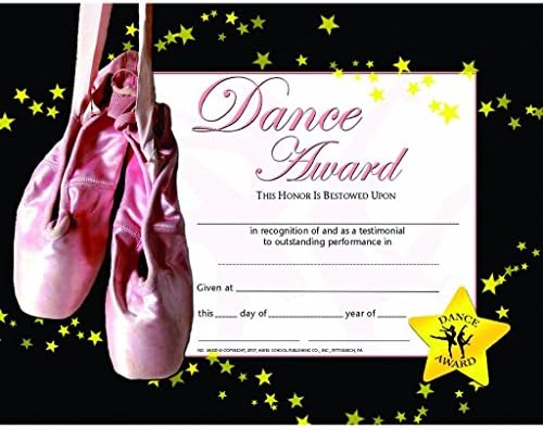 Танц На Доделувањето На Сертификатот - Сјајна Хартија - Количина 150