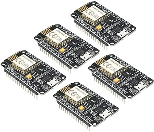KeeYees Развој Одбор WiFi WLAN Безжичен Модул за ESP8266 за NodeMCU за ESP-12E за Arduino (5pcs)