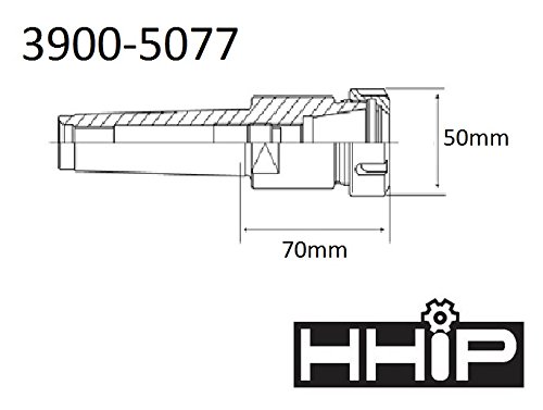 HHIP 3900-5077 MT3 ER-32 Collet Чак-Drawbar Крајот