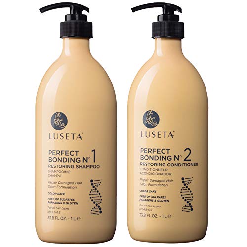 Luseta Биотин Б-Комплекс Шампон & клима уред Поставен за Раст на Косата и Strengthener - Губење на Косата Третман за Чистење на Косата