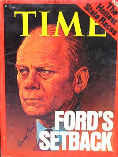 Ford, Џералд 10/18/76 autographed магазин