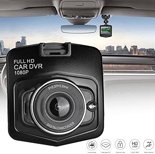 Yagosodee Full HD 1080P Автомобил DVR Возење Рекордер Камера 2. 4 LCD Возило Видео Цртичка Cam Видео Рекордер G Сензор Цртичка Cam