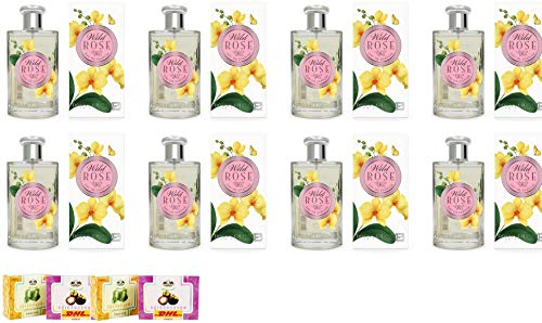 Вредност Пакети DHL Express Дона Чанг Eau De Parfum Wild Rose 100Ml Бесплатен (Пакети на 8) Со Thaigiftshop [Добиете Бесплатно Домати
