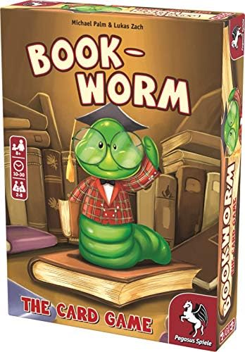 Pegasus Spiele Bookworm - Картичката Игра