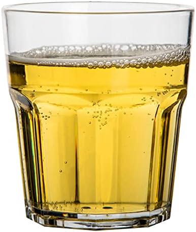 200pcs пиво стакло 130ml бар акрилна пластика првенство домаќинство анти-падот octagonal пиење чаша КТВ вино во собата,200pcs