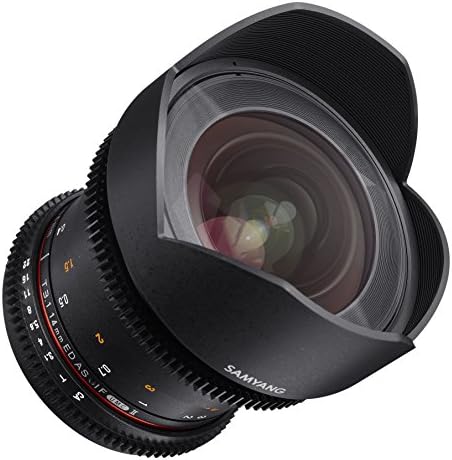 Samyang SYDS14M-N VDSLR II 14mm T3.1 Широк Агол Cine Објектив за Nikon (FX) Камери