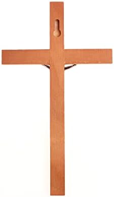 Крсте Ѕид Крст, рачно изработени Католичката Крст и Дрвени Крсте Пекторални Pendant, Исус Христос Ѕид Виси на Крст за Дома Декор,