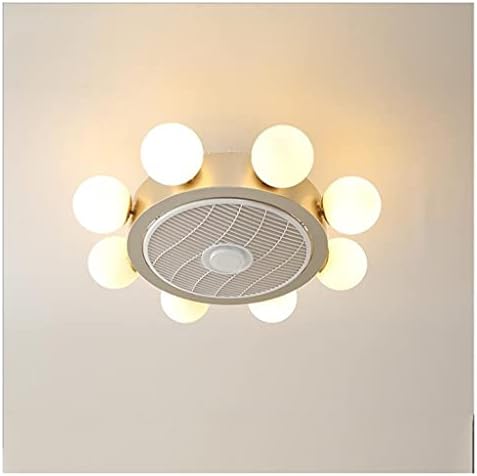 Тавански вентилатор LED Далечински Управувач Тавански Вентилатор со Светлината Невидливо Фанови Светилка Дома Осветлување Кружни