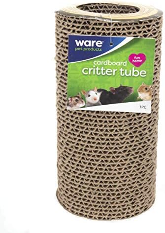 Опрема за домашни Миленичиња Производи Картон Critter Цевка, 7.5 Инчен, за Мали Миленичиња