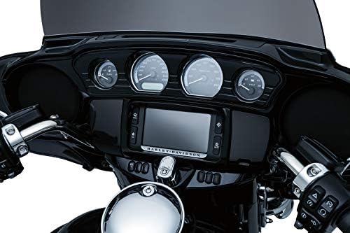 Kuryakyn 7283 Мотоцикл Додатоци: Switch Panel, Frame Акцент Намали за 2014-19 Харли-Дејвидсон Мотори, Хром
