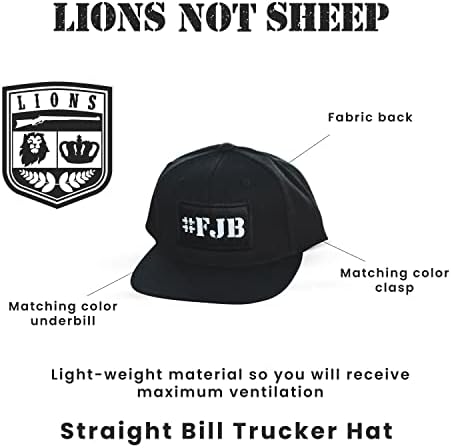 Лавовите Не Овци СЛ Шапка - Прилагодлив возач на камион Капи со Snapback